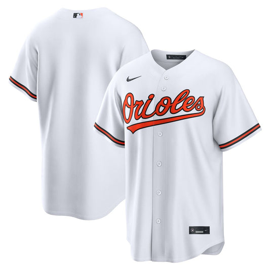 Baltimore Orioles Nike Home Replica Jersey - White Team Jersey Sports Fan Apparel