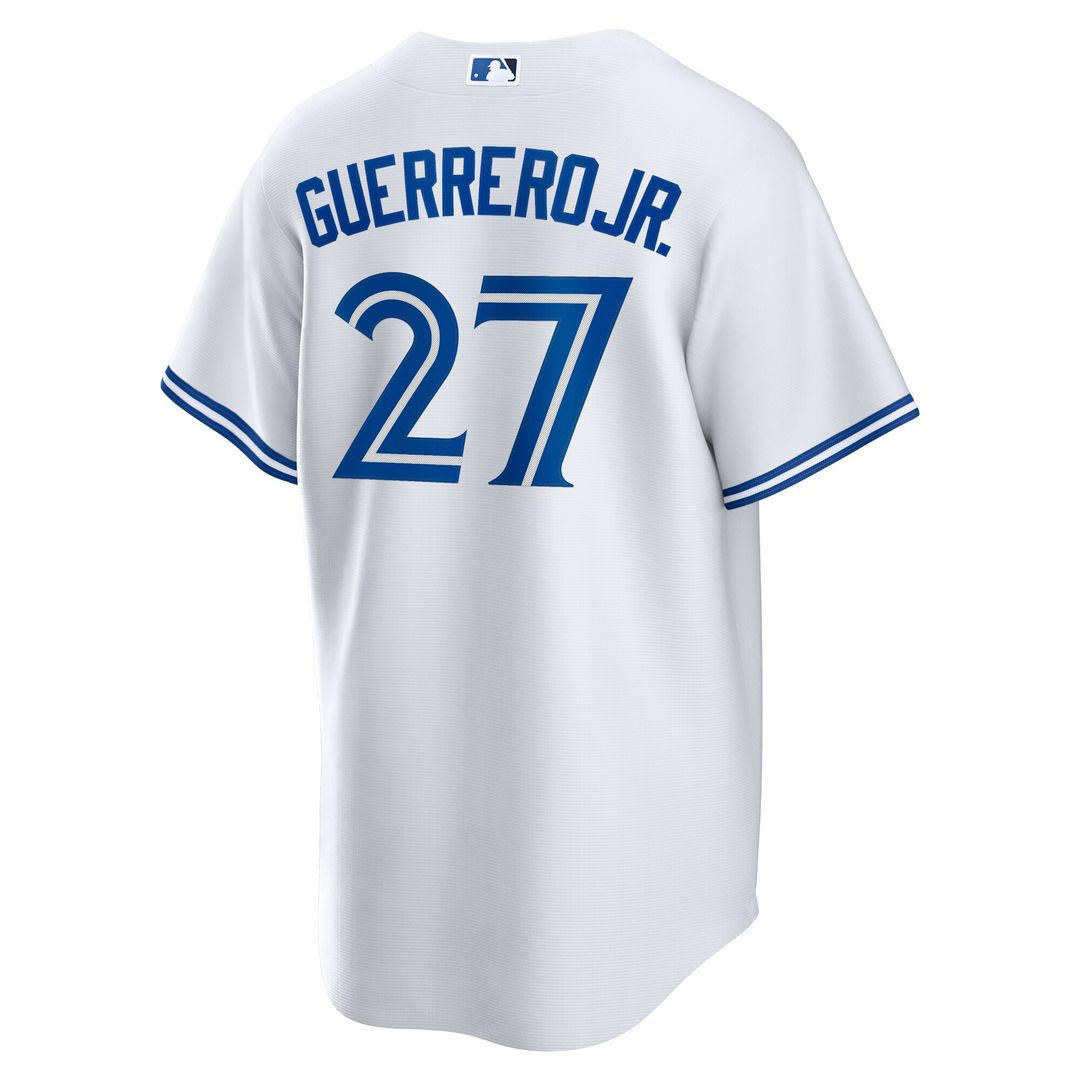 Toronto Blue Jays Vladimir Guerrero Jr. Nike Home Replica Player Name Jersey - White Team Jersey Sports Fan Apparel
