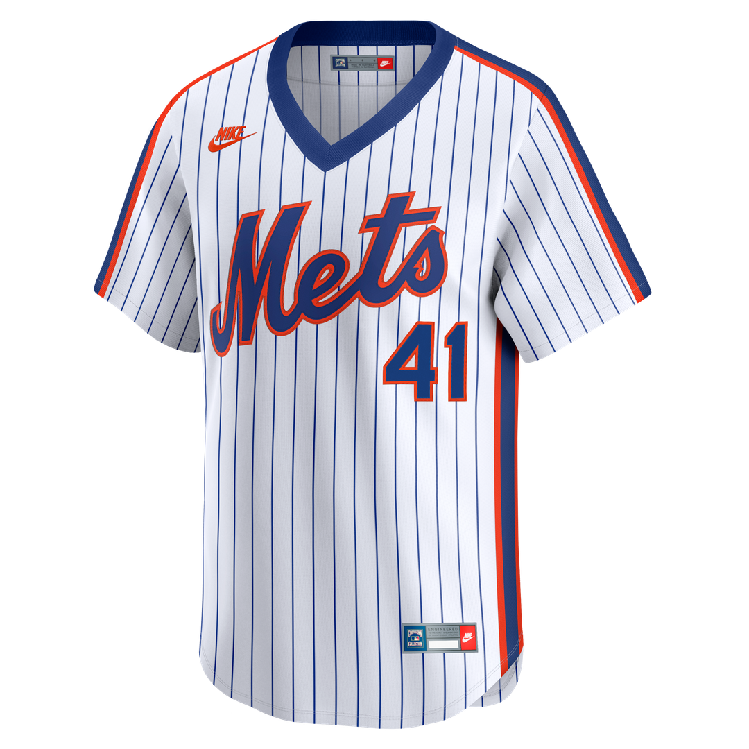 New York Mets Tom Seaver Nike Cooperstown Limited Jersey - White Team Jersey Sports Fan Apparel
