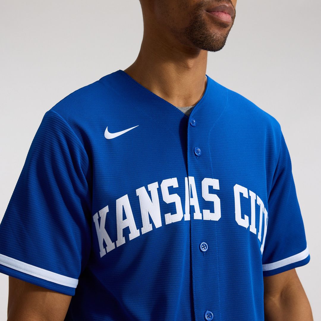 Kansas City Royals Nike Alternate Replica Team Jersey - Royal Team Jersey Sports Fan Apparel