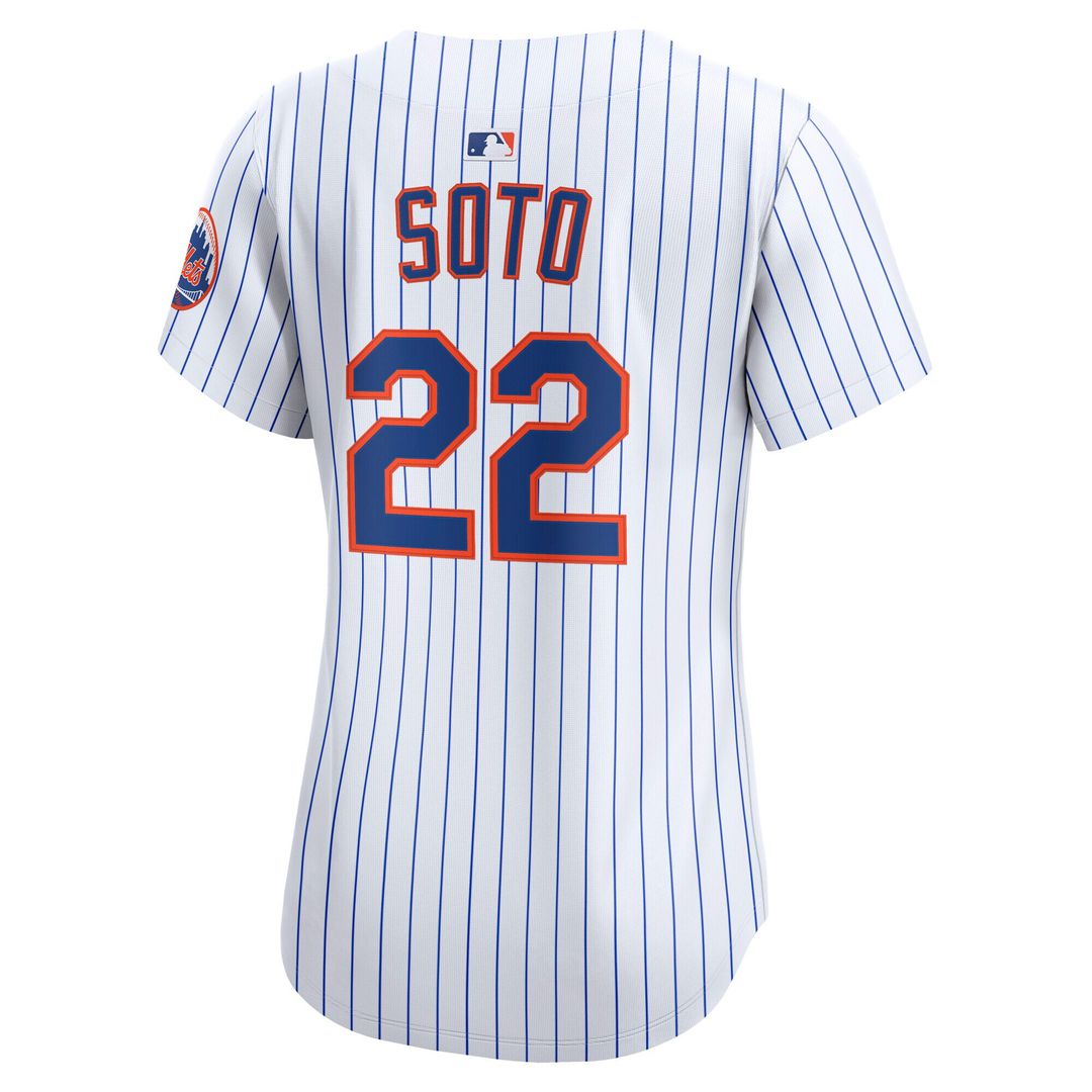 New York Mets Juan Soto Nike Women's Home Limited Jersey - White Team Jersey Sports Fan Apparel
