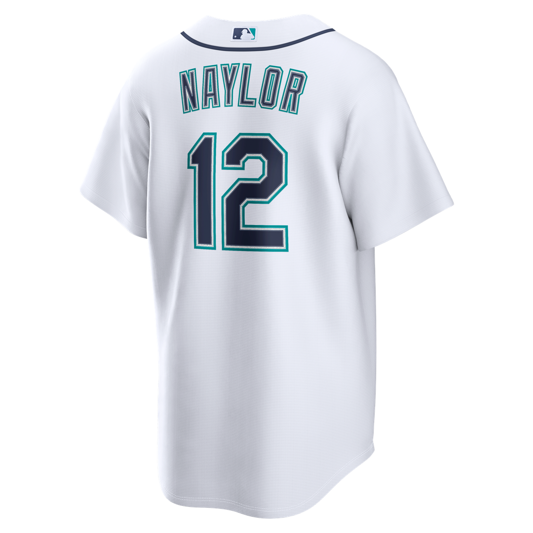 Seattle Mariners Josh Naylor Nike Home Replica Jersey - White Team Jersey Sports Fan Apparel