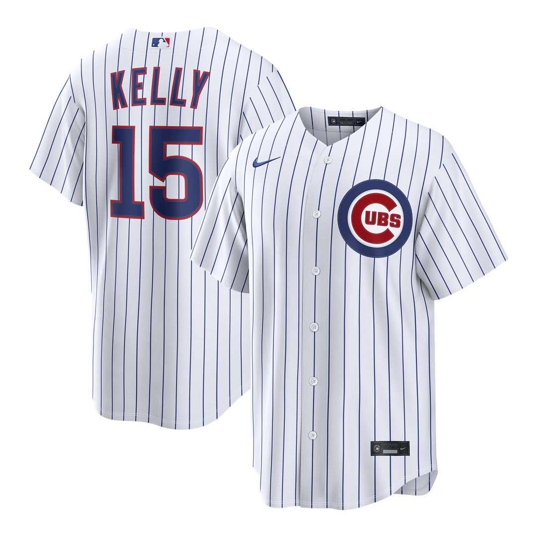 Chicago Cubs Carson Kelly Nike Home Replica Jersey - White Team Jersey Sports Fan Apparel