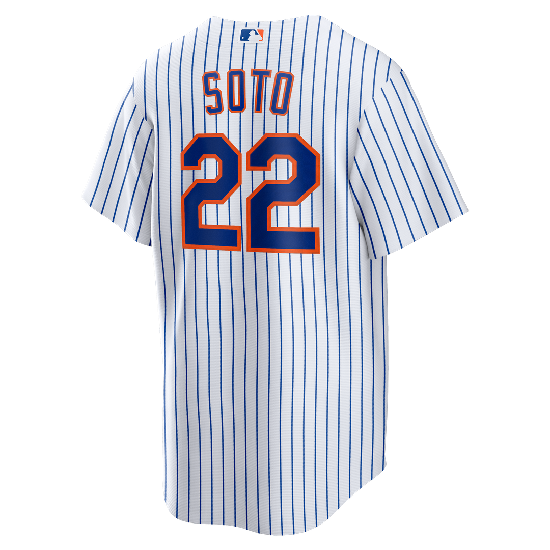 New York Mets Juan Soto Nike Home Replica Player Jersey - White Team Jersey Sports Fan Apparel