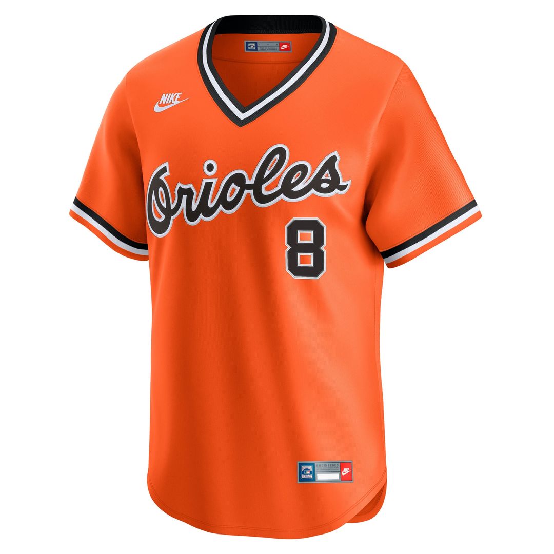 Baltimore Orioles Cal Ripken Sr. Nike Throwback Cooperstown Limited Jersey - Orange Team Jersey Sports Fan Apparel