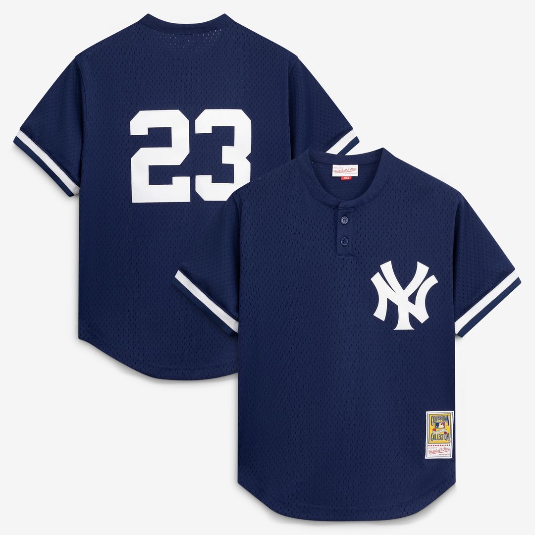 New York Yankees Don Mattingly Mitchell & Ness Authentic Batting Practice Jersey - Navy Team Jersey Sports Fan Apparel
