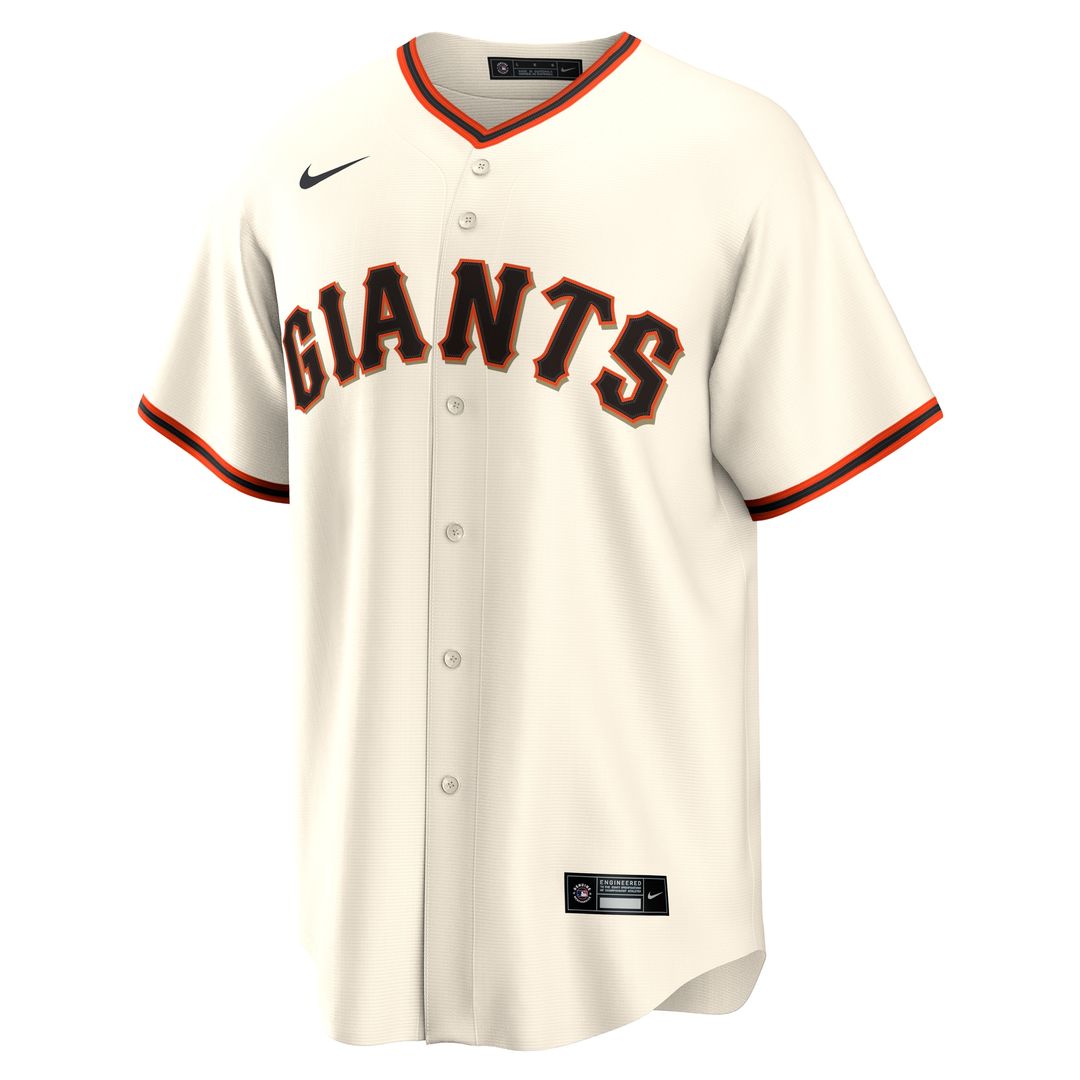 San Francisco Giants Willy Adames Nike Home Replica Jersey - Cream Team Jersey Sports Fan Apparel