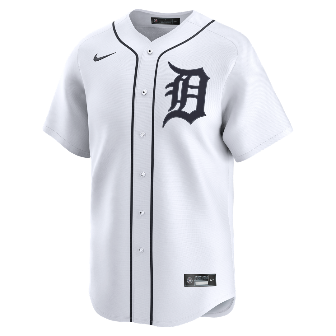 Detroit Tigers Tarik Skubal Nike Home Limited Player Jersey - White Team Jersey Sports Fan Apparel