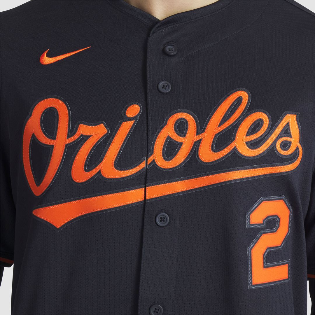 Baltimore Orioles Gunnar Henderson Nike Alternate Limited Player Jersey - Black Team Jersey Sports Fan Apparel