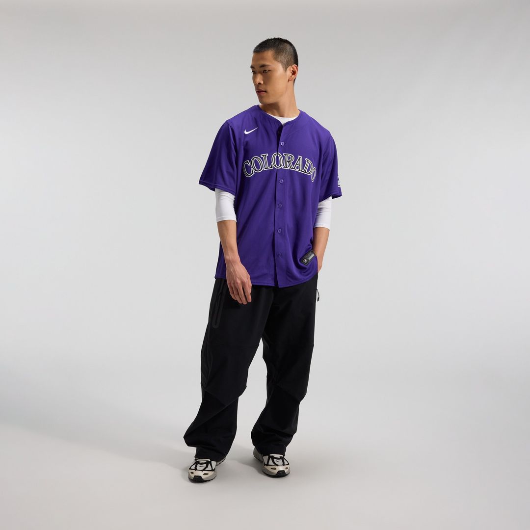 Colorado Rockies Nike Alternate Limited Jersey - Purple Team Jersey Sports Fan Apparel