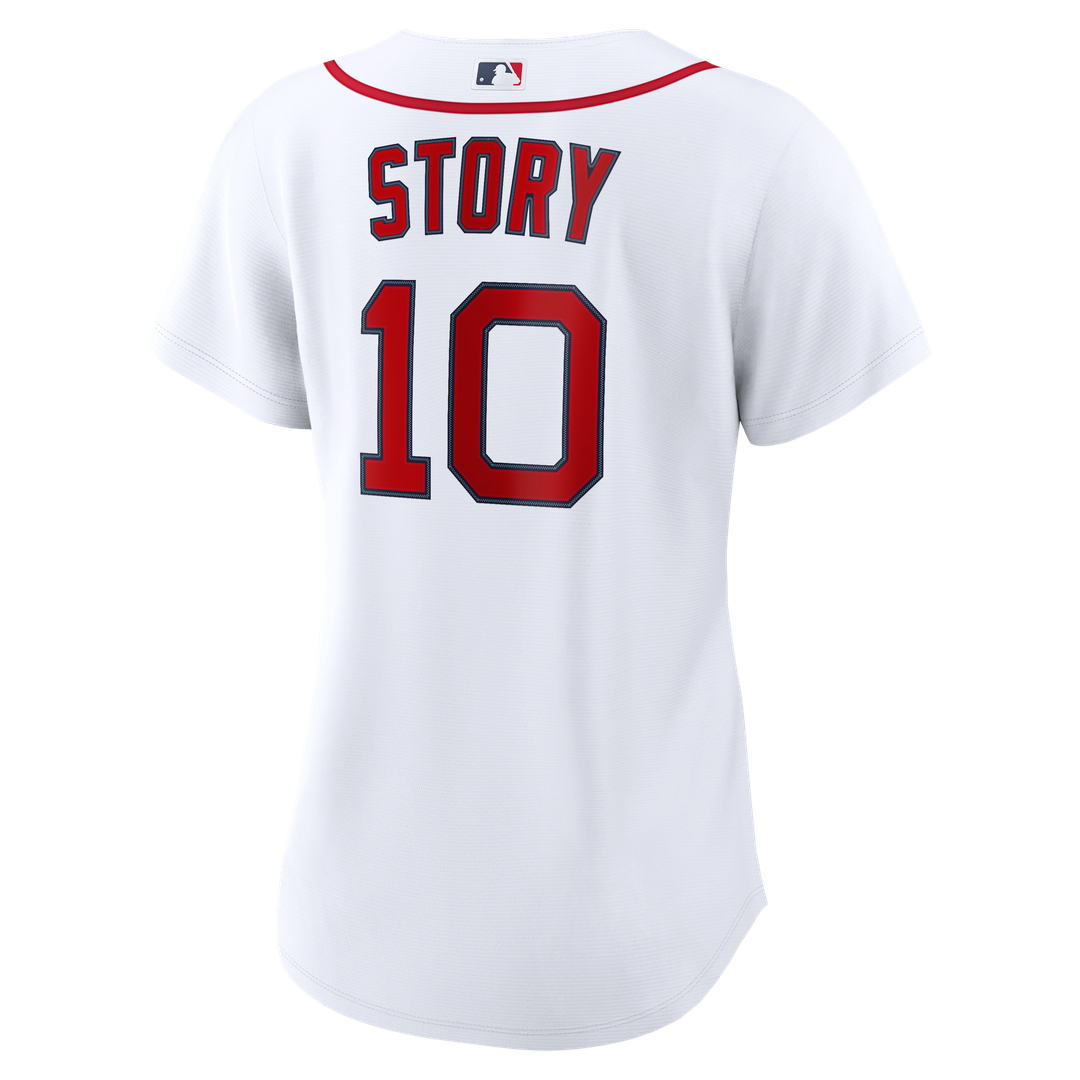Boston Red Sox Trevor Story Nike Women's Home Replica Jersey - White Team Jersey Sports Fan Apparel