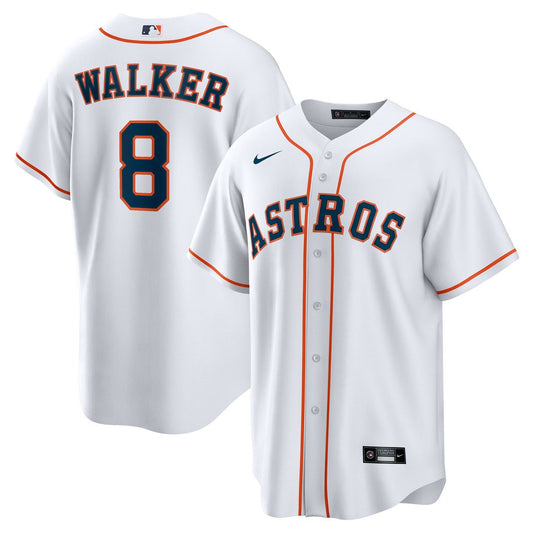 Houston Astros Christian Walker Nike Home Replica Jersey - White Team Jersey Sports Fan Apparel