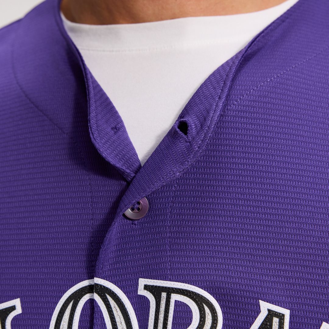 Colorado Rockies Nike Alternate Replica Team Jersey - Purple Team Jersey Sports Fan Apparel