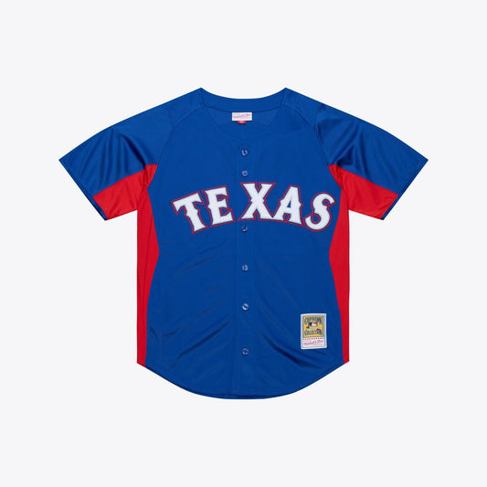 Texas Rangers Adrian Beltre Mitchell & Ness Cooperstown Mesh Batting Practice Button - Up Jersey - Royal Team Jersey Sports Fan Apparel