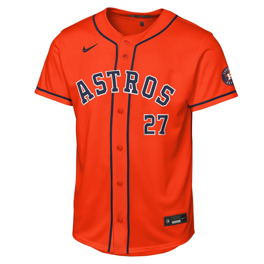 Houston Astros Jose Altuve Nike Youth Home Stadium Jersey - White Team Jersey Sports Fan Apparel