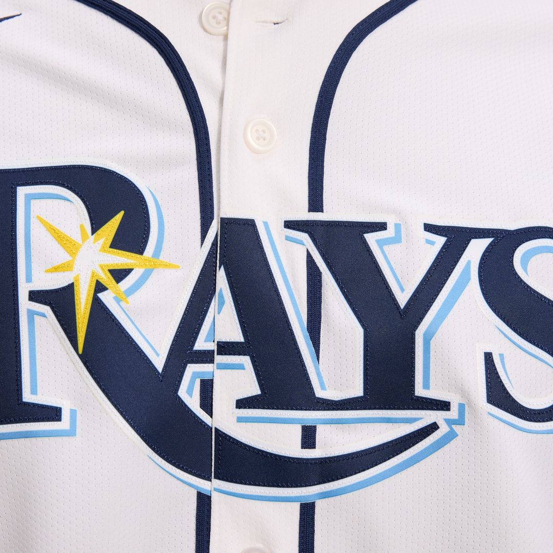 Tampa Bay Rays Yandy Diaz Nike Home Limited Player Jersey - White Team Jersey Sports Fan Apparel