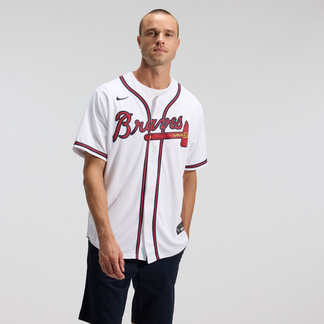 Atlanta Braves Nike Alternate Replica Team Jersey - Red Team Jersey Sports Fan Apparel
