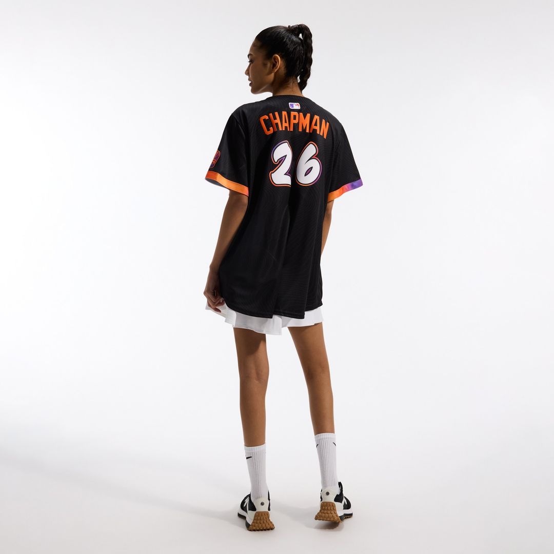 San Francisco Giants Matt Chapman Nike Women's 2025 City Connect Limited Jersey - Anthracite Team Jersey Sports Fan Apparel