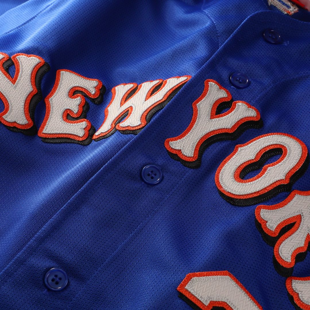 New York Mets Mike Piazza Mitchell & Ness Cooperstown Mesh Batting Practice Button - Up Jersey - Royal Team Jersey Sports Fan Apparel