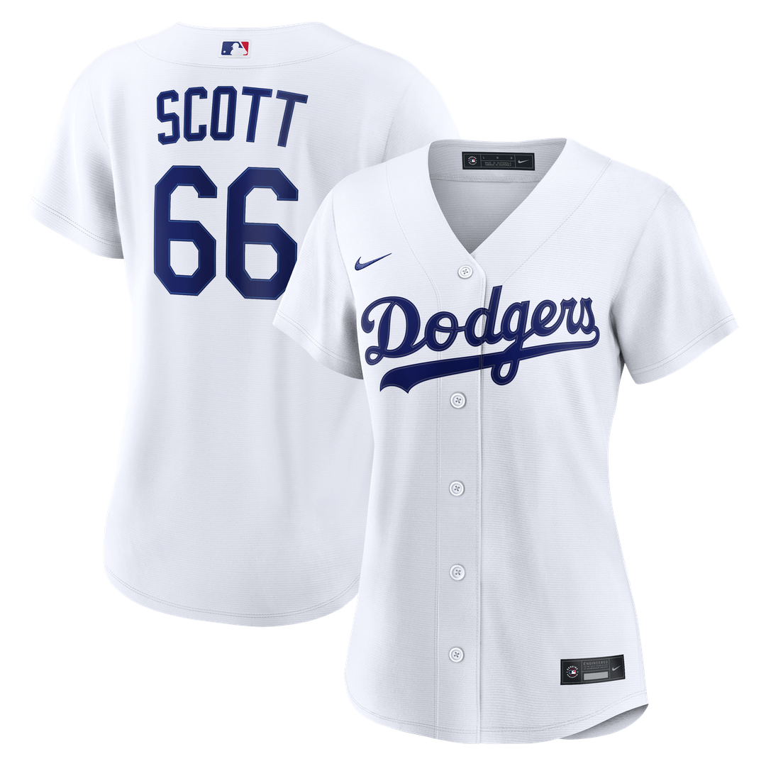 Los Angeles Dodgers Tanner Scott Nike Women's Home Replica Jersey - White Team Jersey Sports Fan Apparel