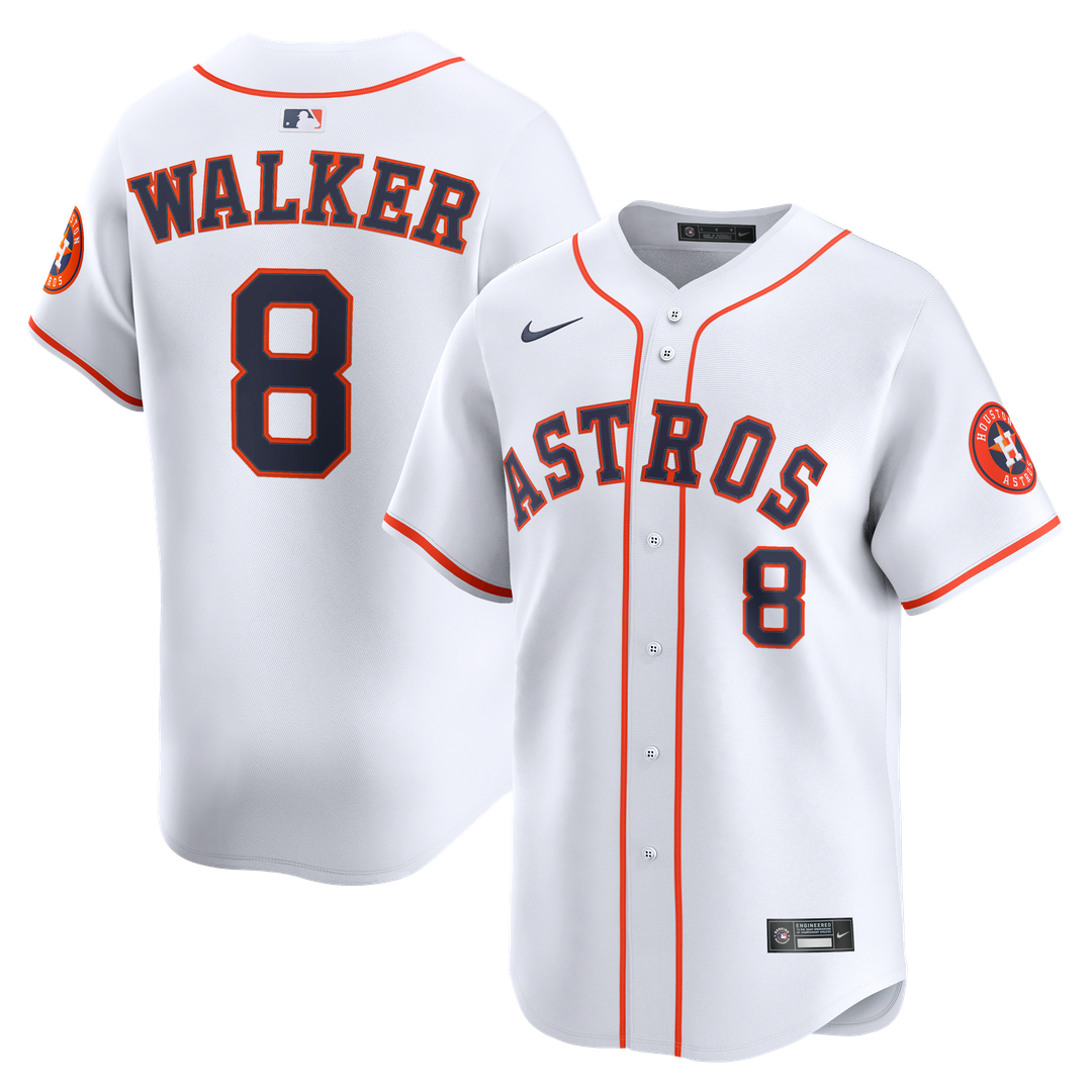 Houston Astros Christian Walker Nike Home Limited Player Jersey - White Team Jersey Sports Fan Apparel