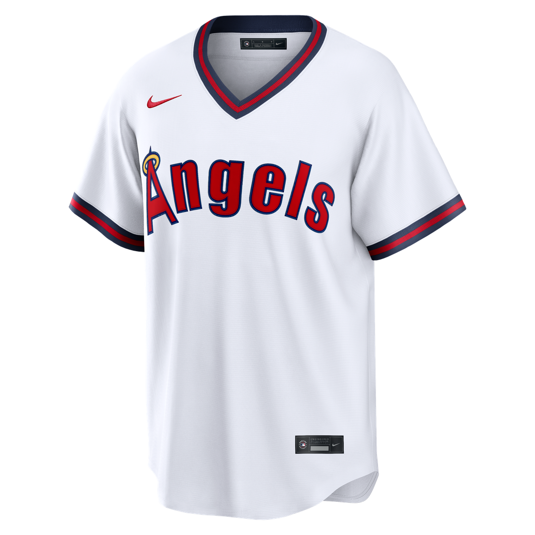 Los Angeles Angels Logan O'Hoppe Nike Alternate Replica Jersey - White Team Jersey Sports Fan Apparel