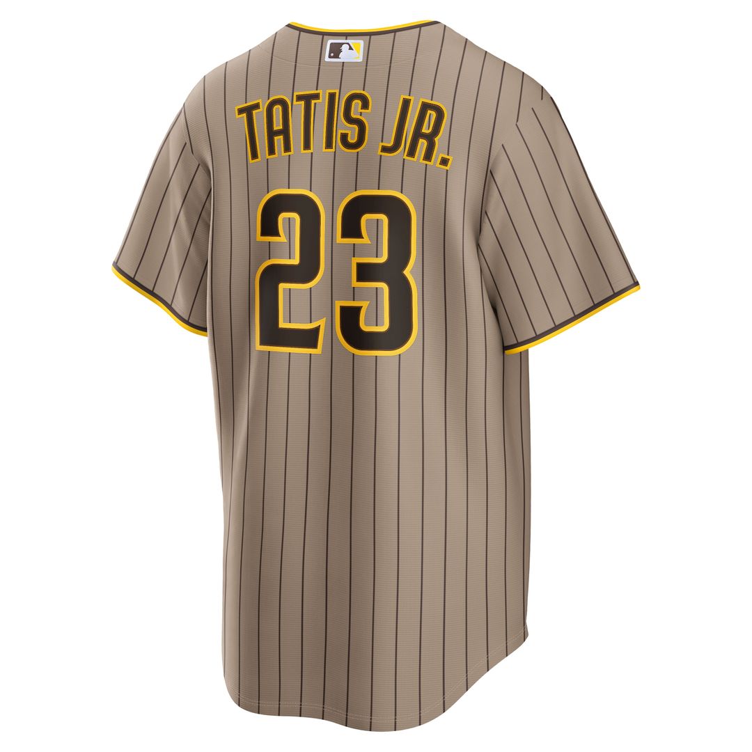 San Diego Padres Fernando Tatis Jr. Nike Alternate Replica Jersey - Sand Team Jersey Sports Fan Apparel