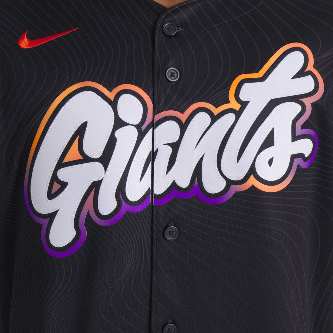 San Francisco Giants Nike 2025 City Connect Limited Jersey - Anthracite Team Jersey Sports Fan Apparel