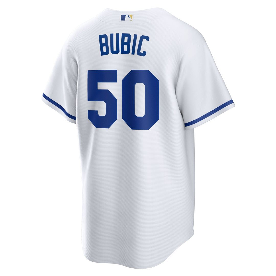 Kansas City Royals Kris Bubic Nike Home Replica Jersey - White Team Jersey Sports Fan Apparel