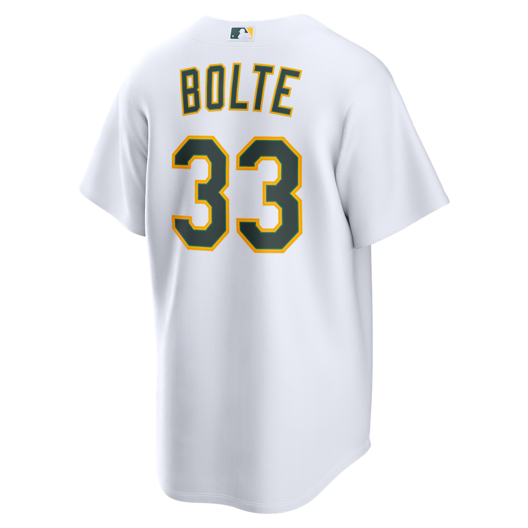 Athletics Henry Bolte Nike Home Replica Jersey - White Team Jersey Sports Fan Apparel