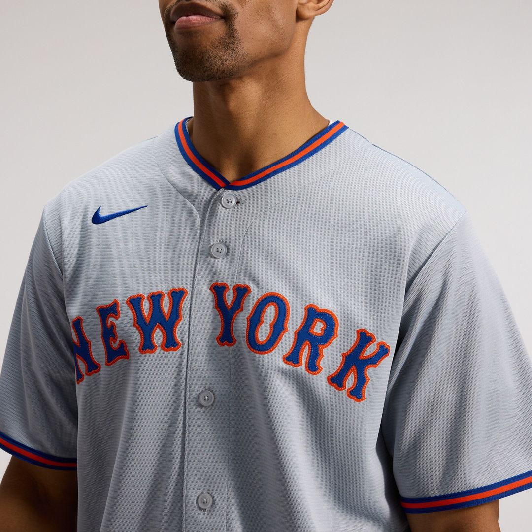 New York Mets Juan Soto Nike Road Replica Jersey - Gray Team Jersey Sports Fan Apparel