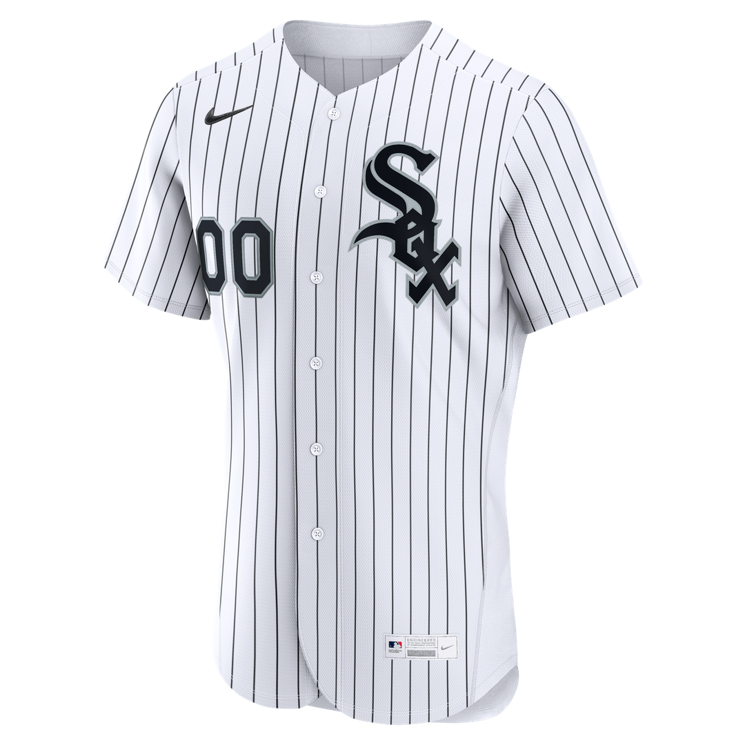 Chicago White Sox Nike Home Authentic Custom Jersey - White Team Jersey Sports Fan Apparel