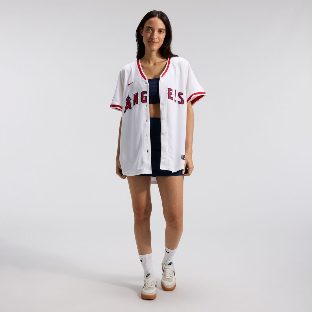 Los Angeles Angels Nike Women's Home Limited Jersey - White Team Jersey Sports Fan Apparel