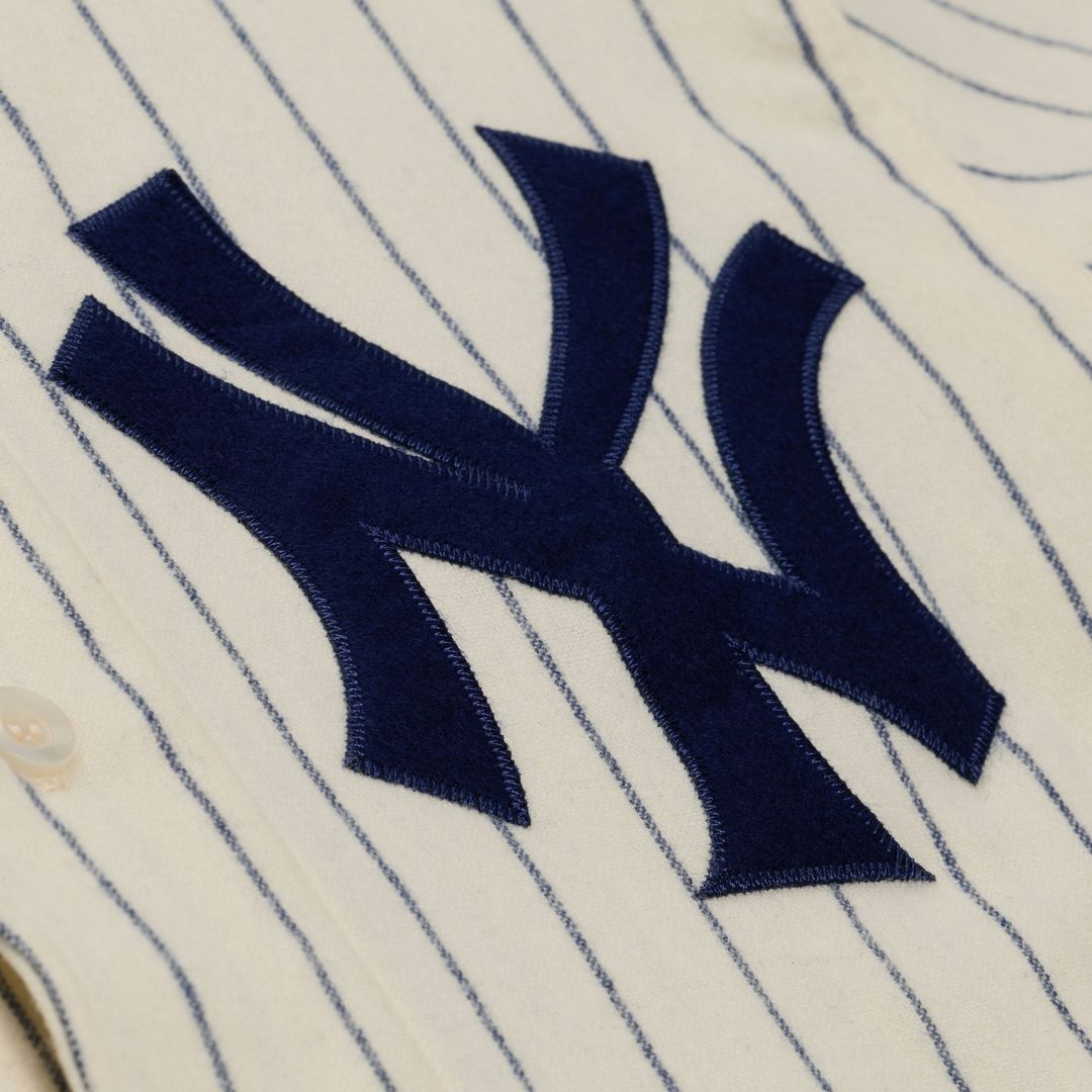 New York Yankees Mickey Mantle Mitchell & Ness 1951 Cooperstown Authentic Jersey - Cream Team Jersey Sports Fan Apparel