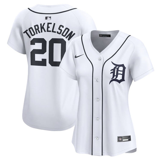 Detroit Tigers Spencer Torkelson Nike Women's Home Limited Player Jersey - White Team Jersey Sports Fan Apparel