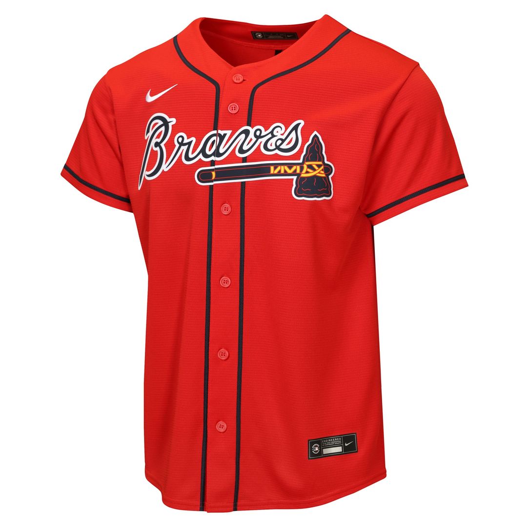 Atlanta Braves Ronald Acuña Jr. Nike Youth Road Replica Jersey - Gray Team Jersey Sports Fan Apparel