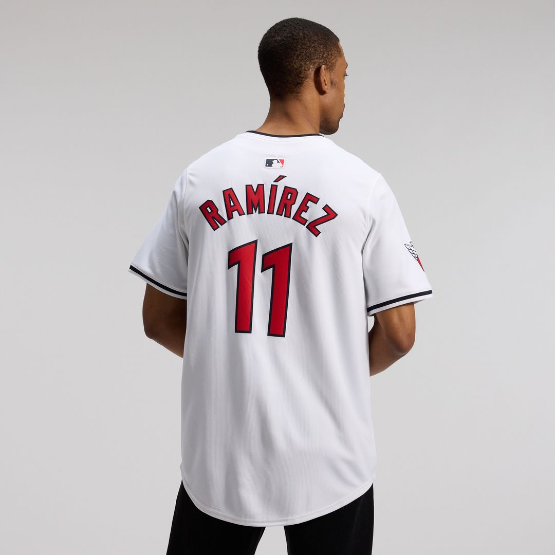 Cleveland Guardians Jose Ramirez Nike Home Limited Player Jersey - White Team Jersey Sports Fan Apparel