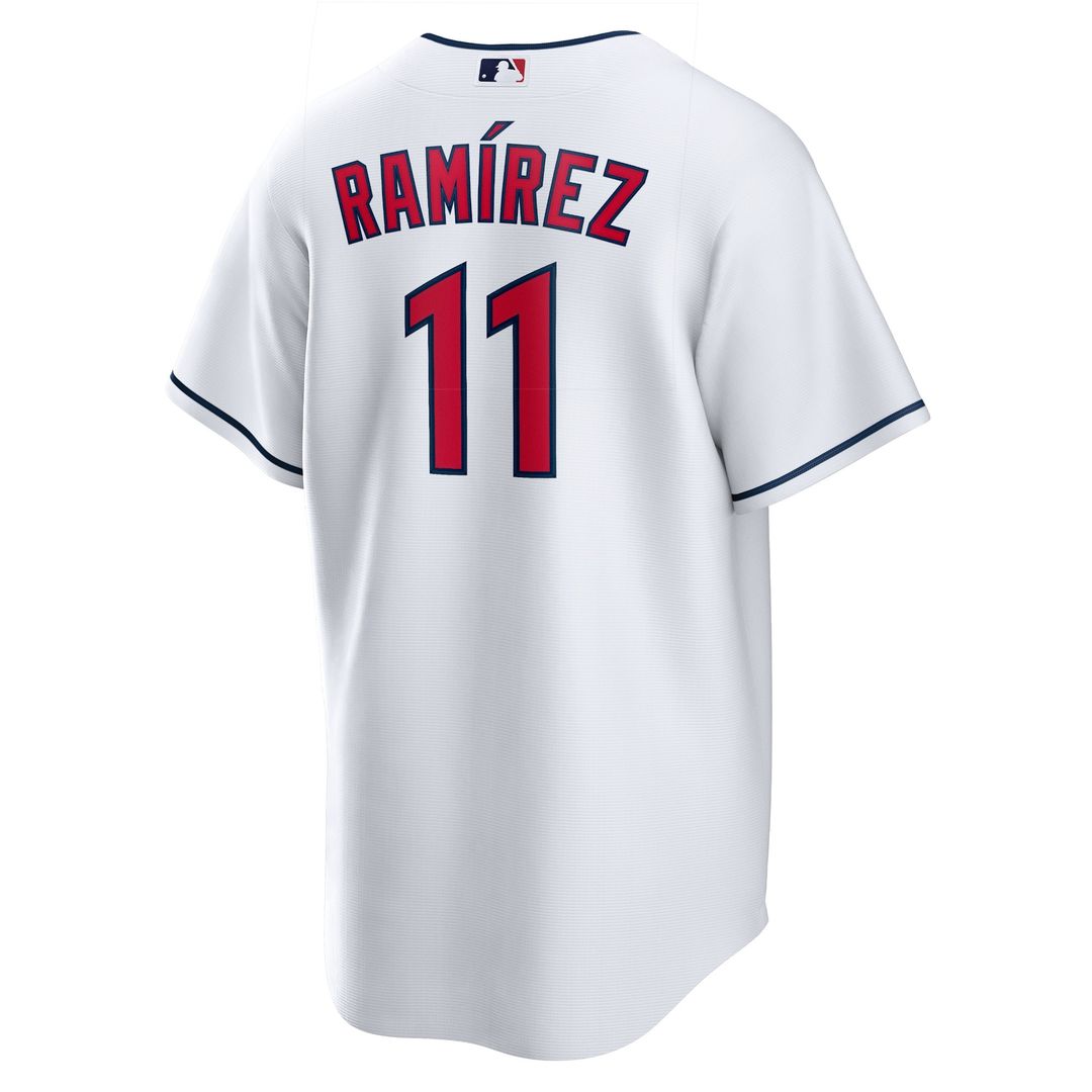 Cleveland Guardians José Ramírez Nike Replica Player Jersey - White Team Jersey Sports Fan Apparel