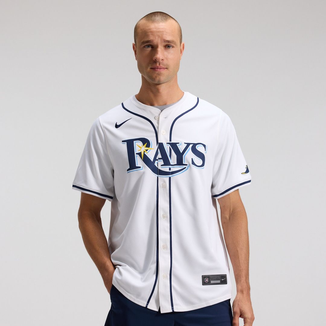 Tampa Bay Rays Yandy Diaz Nike Home Limited Player Jersey - White Team Jersey Sports Fan Apparel