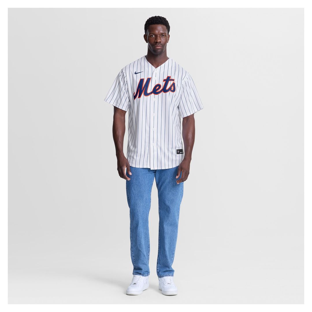 New York Mets Ronny Mauricio Nike Home Replica Jersey - White Team Jersey Sports Fan Apparel