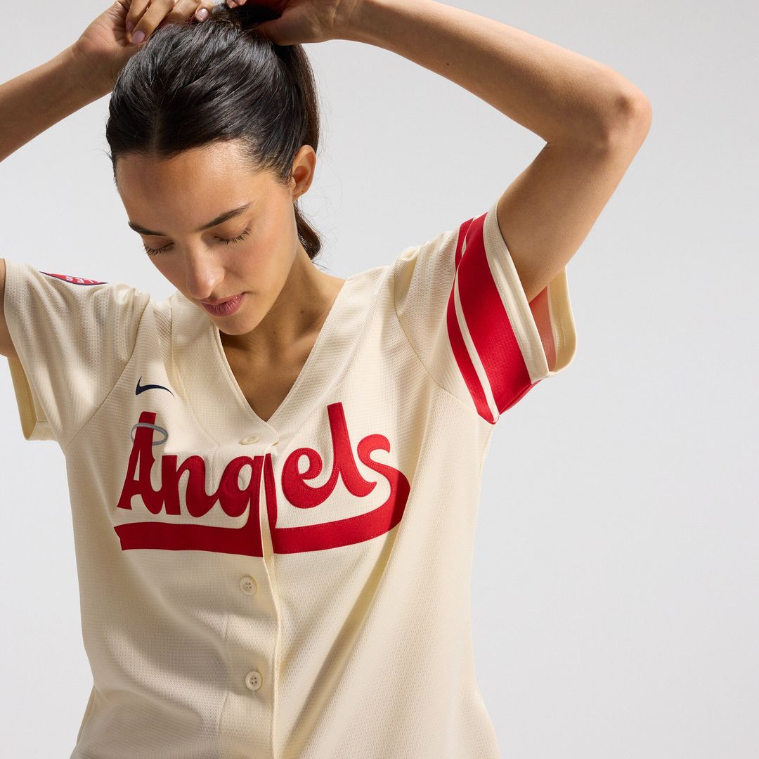 Los Angeles Angels Anthony Rendon Nike Women's City Connect Replica Player Jersey - Cream Team Jersey Sports Fan Apparel