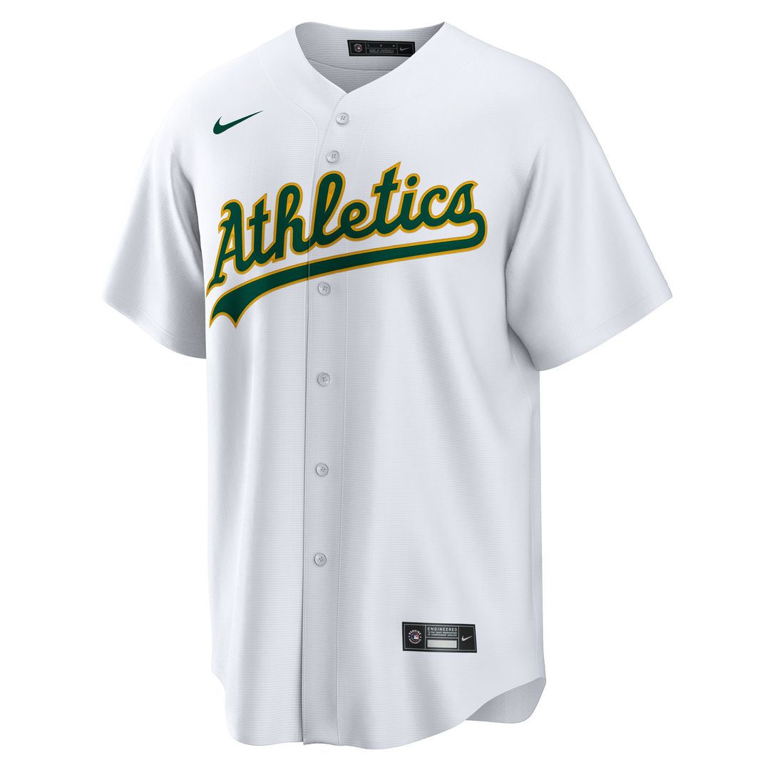 Athletics Jacob Wilson Nike Home Replica Jersey - White Team Jersey Sports Fan Apparel