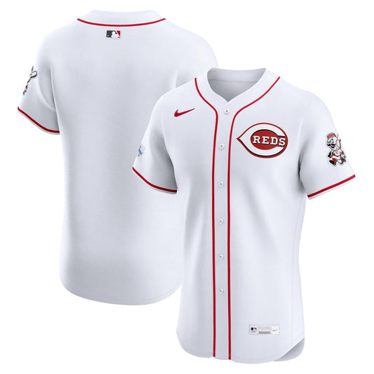 Cincinnati Reds Nike Home Elite Jersey - White Team Jersey Sports Fan Apparel