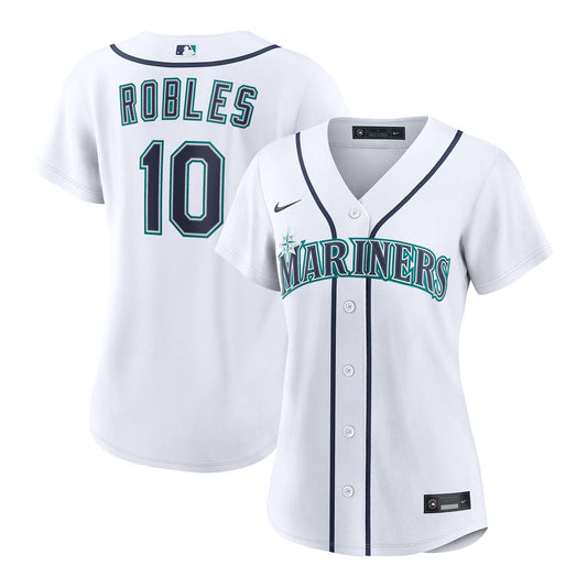 Seattle Mariners Victor Robles Nike Women's Home Replica Jersey - White Team Jersey Sports Fan Apparel