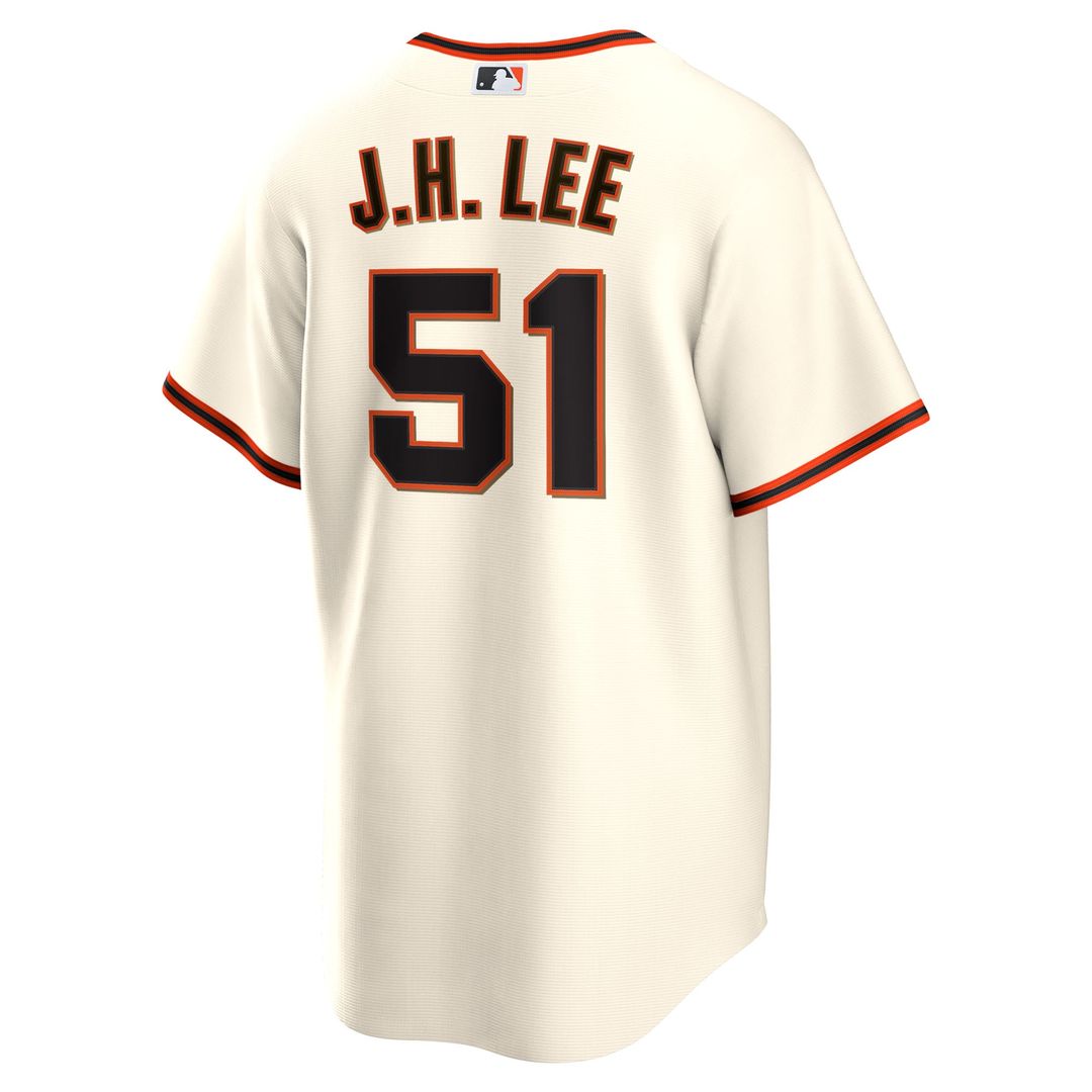 San Francisco Giants Jung Hoo Lee Nike Home Replica Player Jersey - Cream Team Jersey Sports Fan Apparel