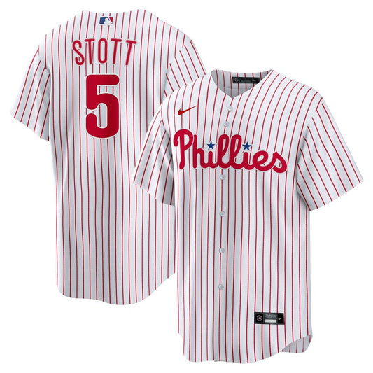 Philadelphia Phillies Bryson Stott Nike Replica Player Jersey - White Team Jersey Sports Fan Apparel
