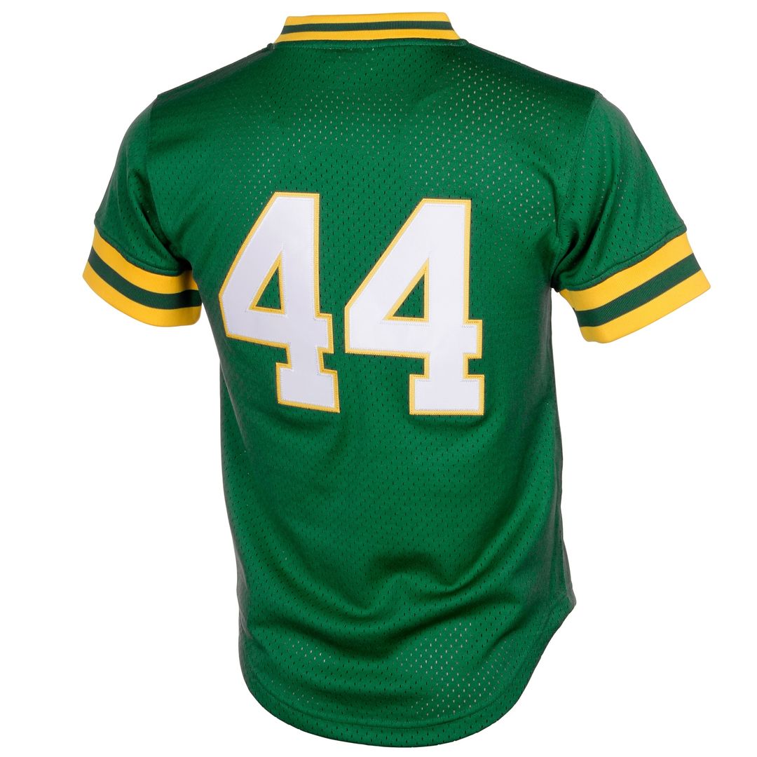 Athletics Reggie Jackson Mitchell & Ness Authentic Batting Practice Jersey - Green Team Jersey Sports Fan Apparel