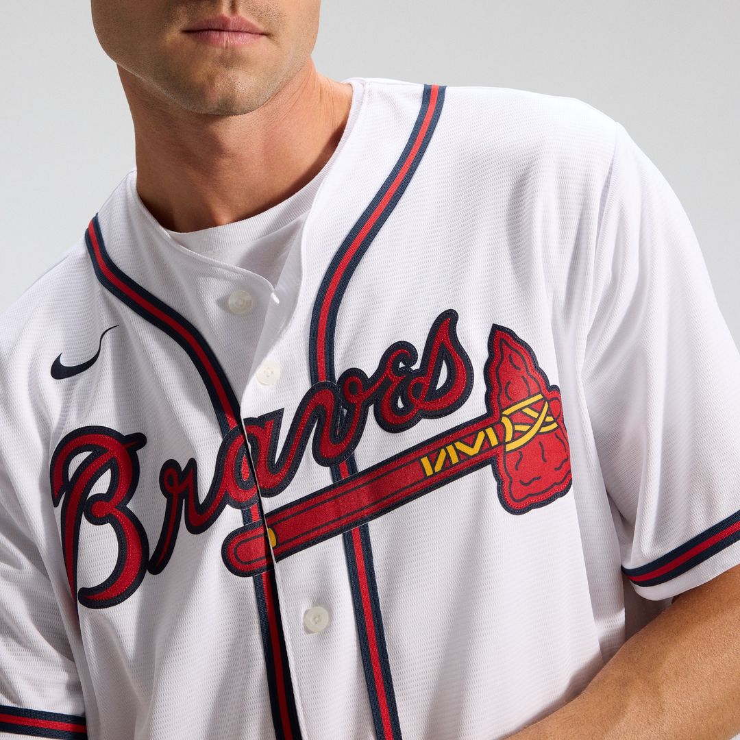 Atlanta Braves Nike Alternate Replica Team Jersey - Red Team Jersey Sports Fan Apparel