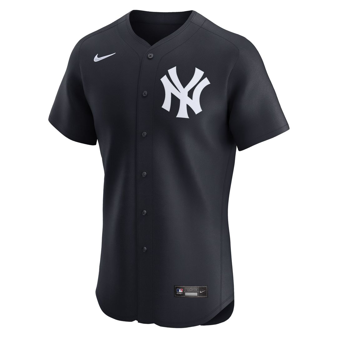 New York Yankees Aaron Judge Nike Alternate 2 Elite Jersey - Navy Team Jersey Sports Fan Apparel