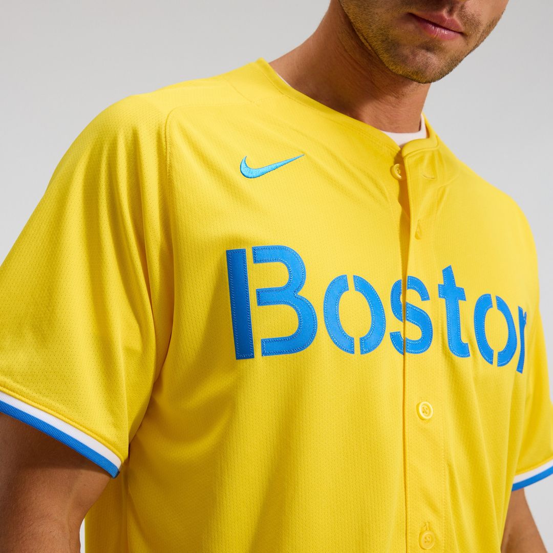 Boston Red Sox Nike City Connect Limited Jersey - Gold Team Jersey Sports Fan Apparel